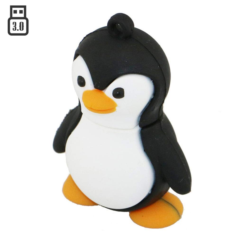 USBフラッシュドライブ 16GB ペンギン 韓国 かわいい かわいい漫画の動物ペンギン猫フクロウ 64 ギガバイトの USB