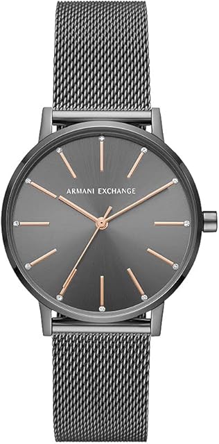 Armani Exchange Women's Three-Hand, Stainless Steel Watch, 36mm case size