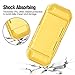 MoKo Protective Case for Nintendo Switch 2 2025, TPU Grip Cover Case with Ergonomic and Shockproof Design Compatible with Nintendo Switch 2 Console Accessories, Golden