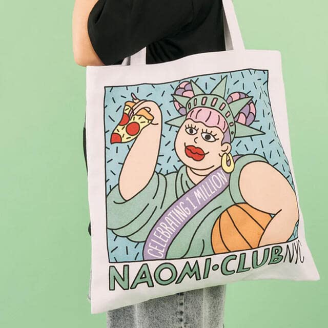 渡辺直美 NAOMICLUBオリジナルトートバッグ 最終値下げ NAOMI CLUB 渡辺直美 トートバッグ - メルカリ