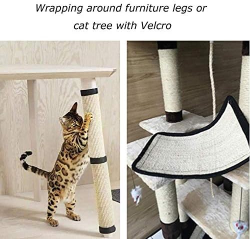 HAOZAIKEJI Cat Scratcher Mat Sofa Protector Natural — alternate color or size variant on Amazon