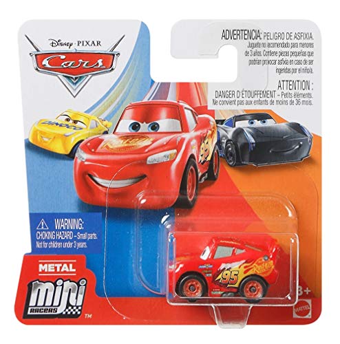 Preisvergleich Produktbild Cars Mattel Disney Pixar Metall Mini Racer 4cm, Lightning McQueen