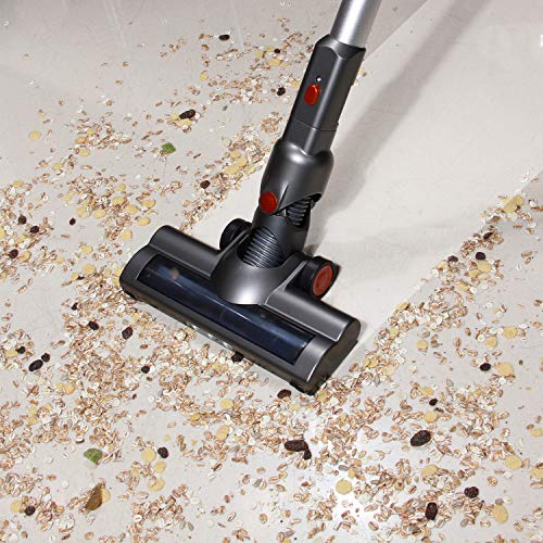Cordless Vacuum Cleaner, 2 in 1 Stick and Handheld Vacuum Cleaner Lightweight Bagless Vacuum with 10Kpa Powerful Suction, LED Brush and Wall-Mount - Thumbnail 2