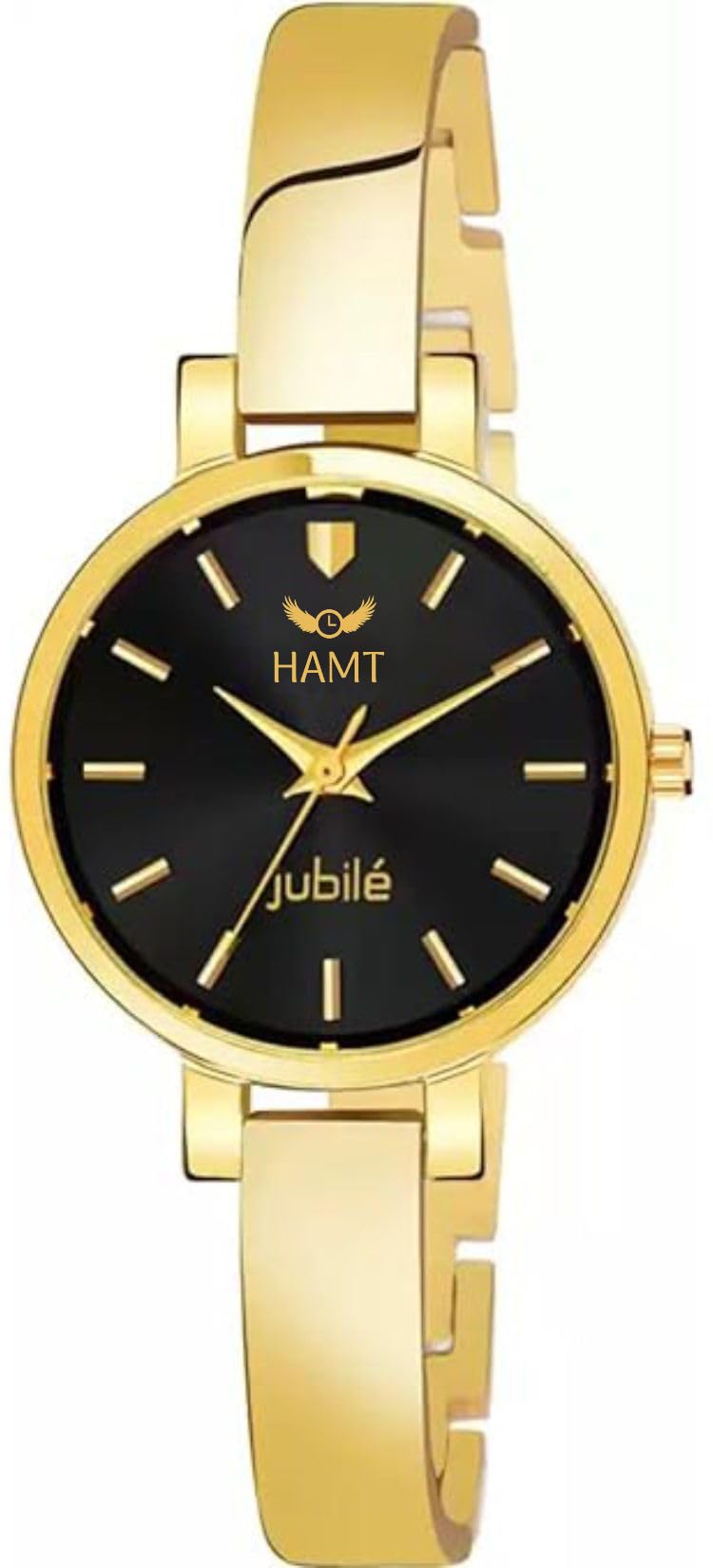 hamt Black Dial Analog Watch for Women - HT-LR0011-BLK-CH (B0B3TQK7GQ) Amazon Price History, Amazon Price Tracker