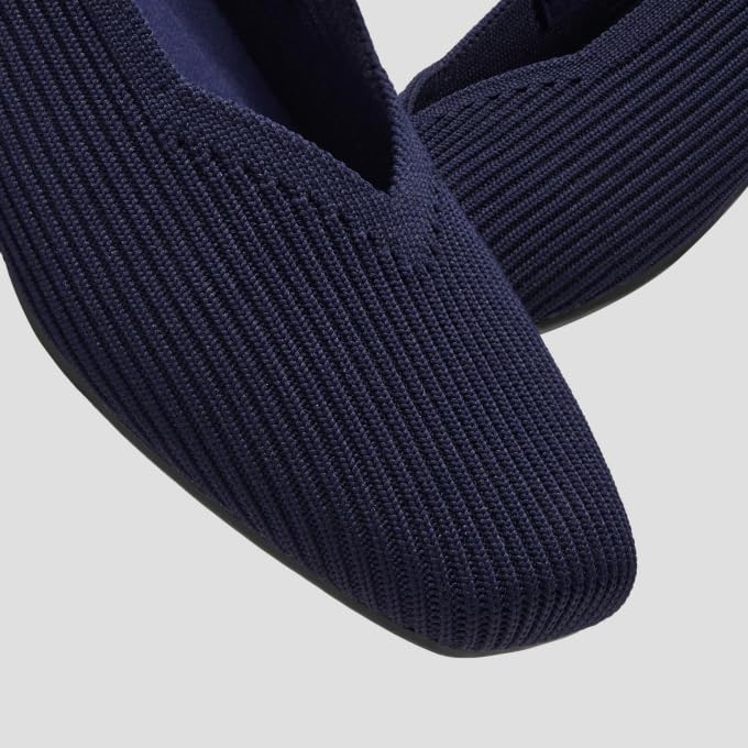 Image of VIVAIA Women's Margot Mary Jane Square-Toe Ballet Flats