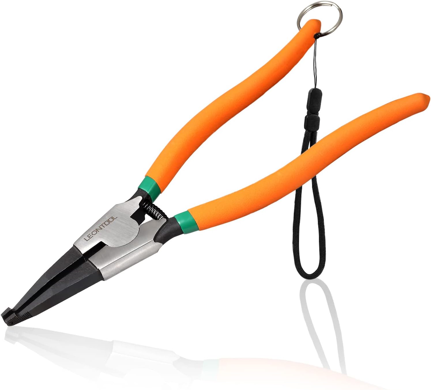 LEONTOOL 8Inch Lock Ring Pliers Flat Snap Ring Pliers Special Circlip