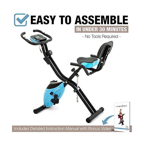 LANOS-Workout-Bike-For-Home-2-In-1-Recumbent-Exercise-Bike-and-Upright-Indoor-Cycling-Bike-Positions-10-Level-Magnetic-Resistance-Exercise-Bike-Foldable-Stationary-Bike-Machine-Fitness-Bike LANOS Workout Bike For Home - 2 In 1 Recumbent Exercise Bike and Upright Indoor Cycling Bike Positions, 10 Level Magnetic Resistance Exercise Bike, Foldable Stationary Bike Machine, Fitness Bike
