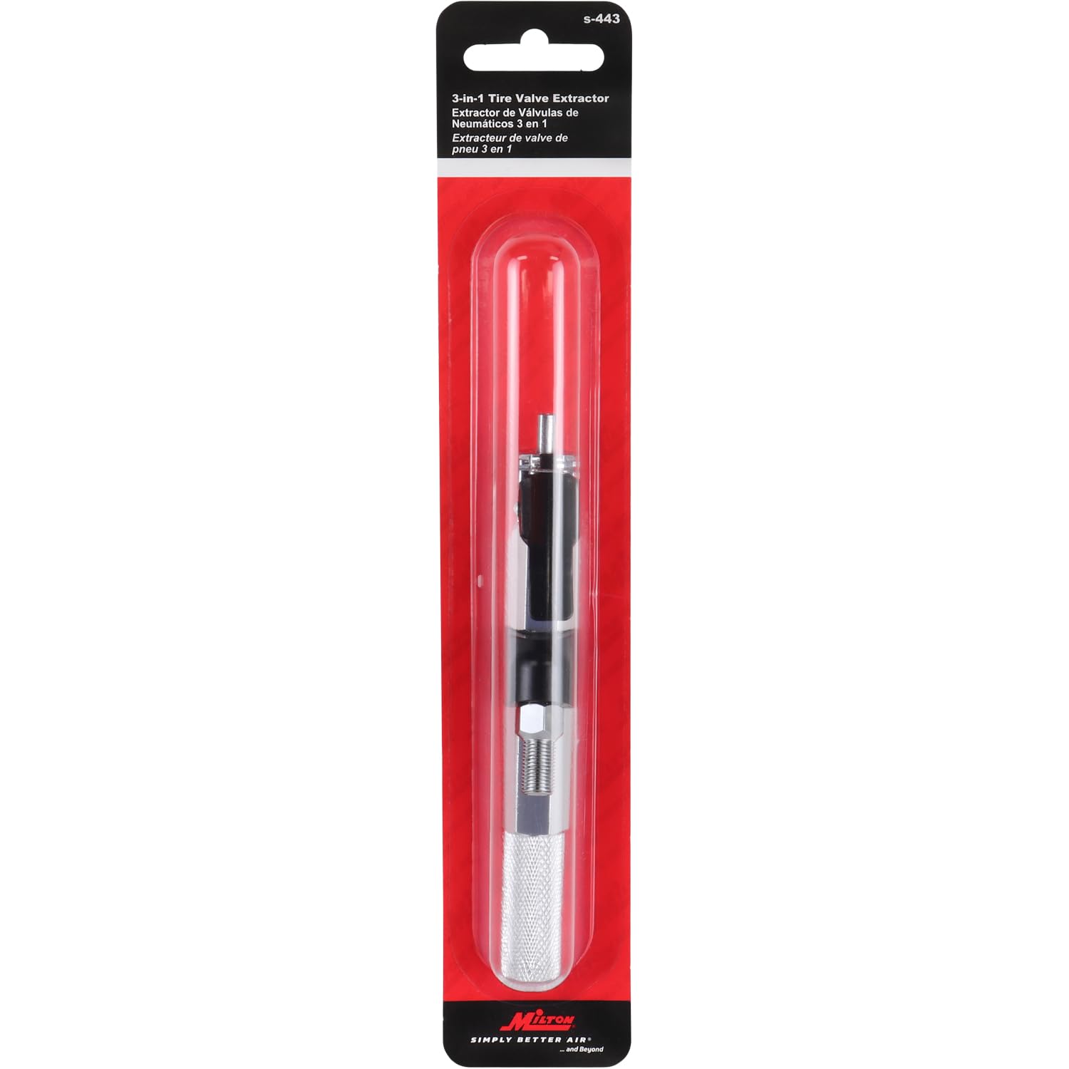 Amazon.com: Milton (S-443) 3-in-1 Tire Valve Extractor and