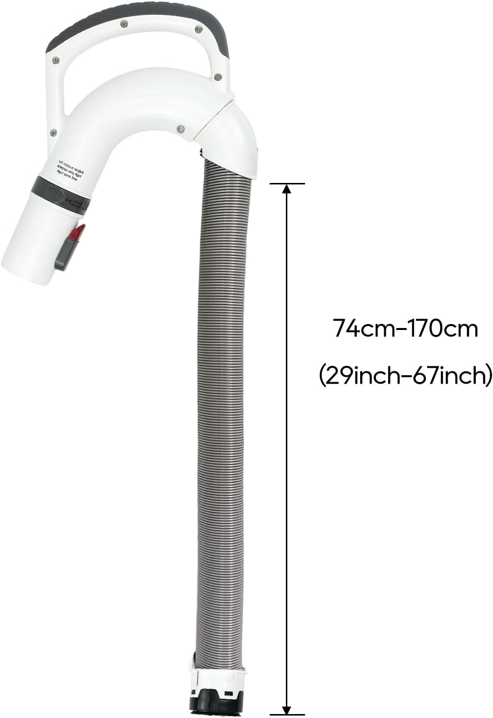 ATXKXE Upgraded Replacement Part 153FFJ Durable Vacuum Hose Handle for Shark Vacuum Replacement Rotator Lift-Away Parts Models NV356E NV355, NV356,NV357, NV358,NV370,1 Pack