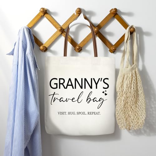 Aesthetic Tote Bag with Leather Handle - 50% Off - Image 3