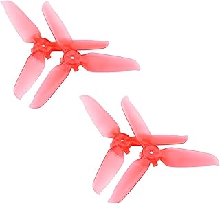 4pcs Quick Release Propeller Blades Replacement Propeller Compatible with compitable with DJI FPV Drone How to Build A Drone Kit (Red, One Size)