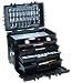 Produktbild GT Werkzeugkoffer ALL.IN.ONE AI1.KT01 (ohne Inhalt, Werkzeugbox mit Schubladen, Koffer mit Rollen + Teleskopgriff, Werkzeugtrolley inkl. herausnehmbare Schubladen, Volumen 100,7 L) 488075