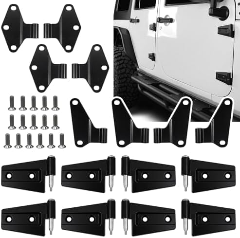 Hood Hinge Cover 2PCS S For Jeep Wrangler JK 2007-2018 - Exterior Accessories In Multiple Colors Jeep Hood Hinge Covers - Foto 8