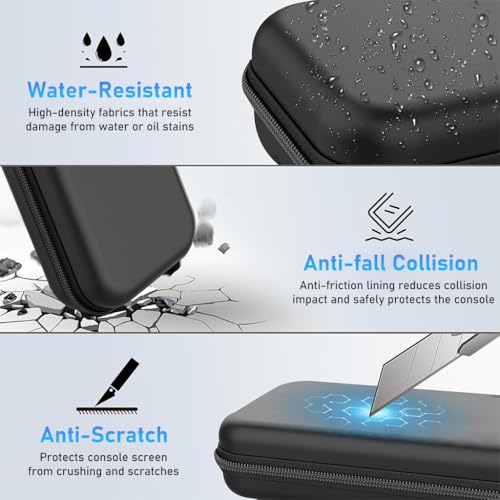 Image of ZORBES Compatible with Switch 2,Travel Bag Carry Bag for Switch Gamepad,with 12 Games Cartridges Slot & Mesh Pouch Anti-Scratch EVA Protective Hard Shell Carry Accessories