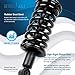 Detroit Axle - 4WD Struts Shocks Kit for 2004-2015 Nissan Titan Front 2 Struts with Coil Spring 2 Sway Bars 2 Rear Shock Absorbers 2005 2006 2007 2008 2009 2010 2011 2012 2013 2014 Replacement