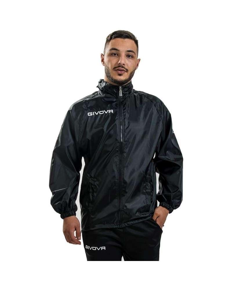 Givova, rain basico, negro, 2XL