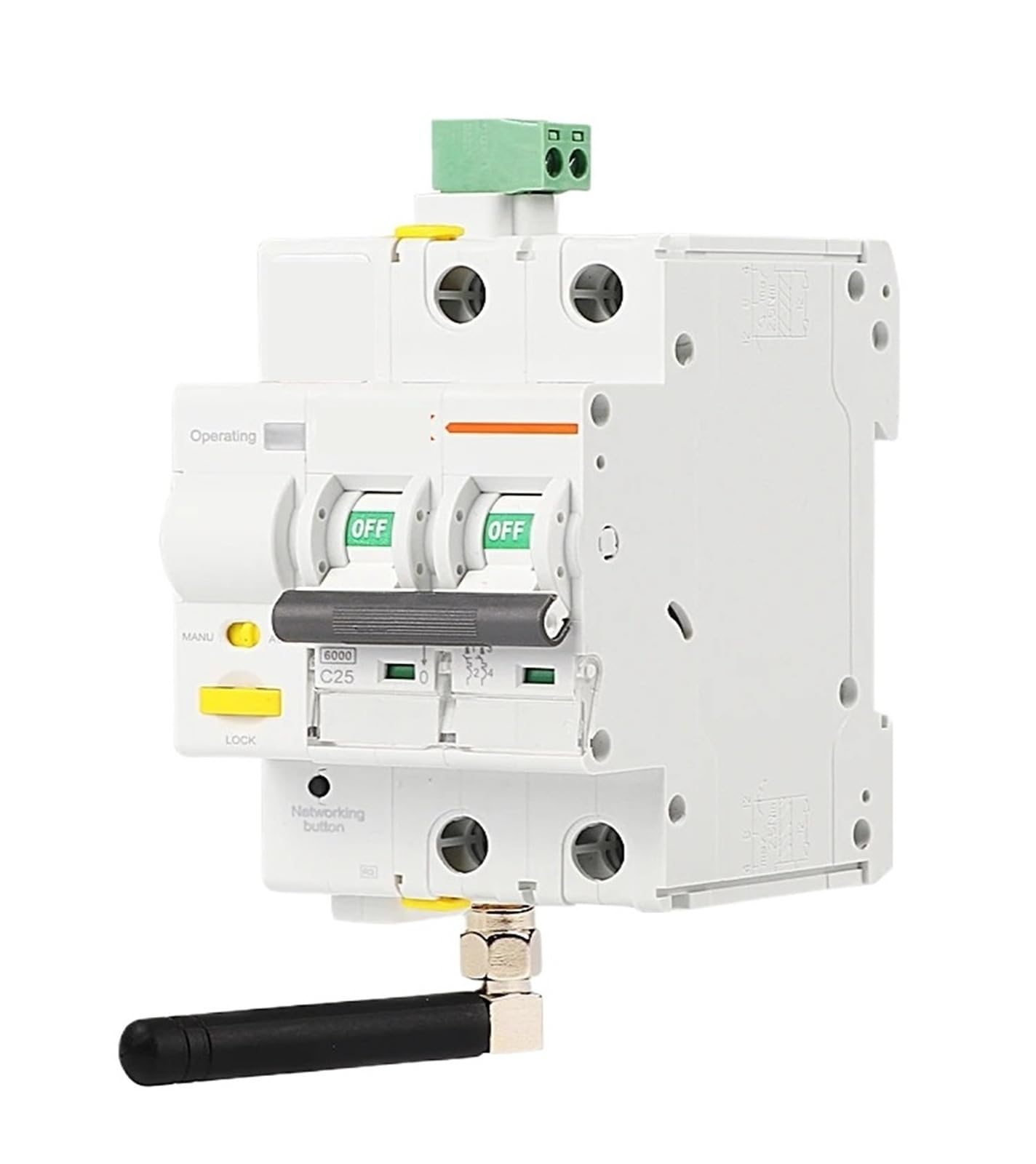Disjoncteur de mesure EKR3 télécommande 4P 63A pour installations triphasées - 2