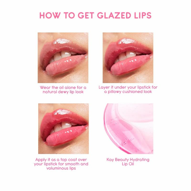 Kay Beauty Hydrating Lip Oil-Hydrate & Treat 4