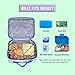 Wildkin Kids Insulated Lunch Box Boys – Durable and Reusable for School & Travel (Dinosaur Land)
