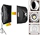GODOX Softbox 80X120cm Rechteckige Softbox Honeycomb Grid Gitter Softboxes mit Bowens für Portrait Studio Blitz Speedlite Softbox (SB-FW80X120)