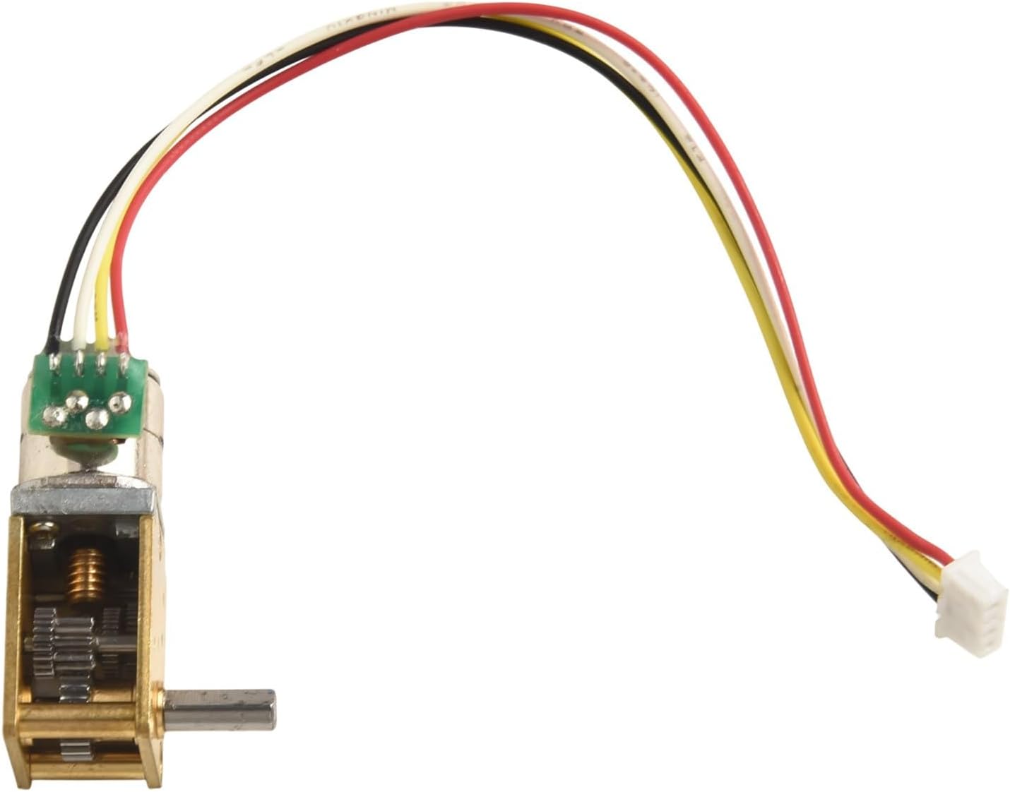 Reduced Speed Stepper Motor DC 5V Single-Phase Four-Wire with Dual Metal Gearbox for Intelligent Robots, Robotic Arms and Miniature Cradles