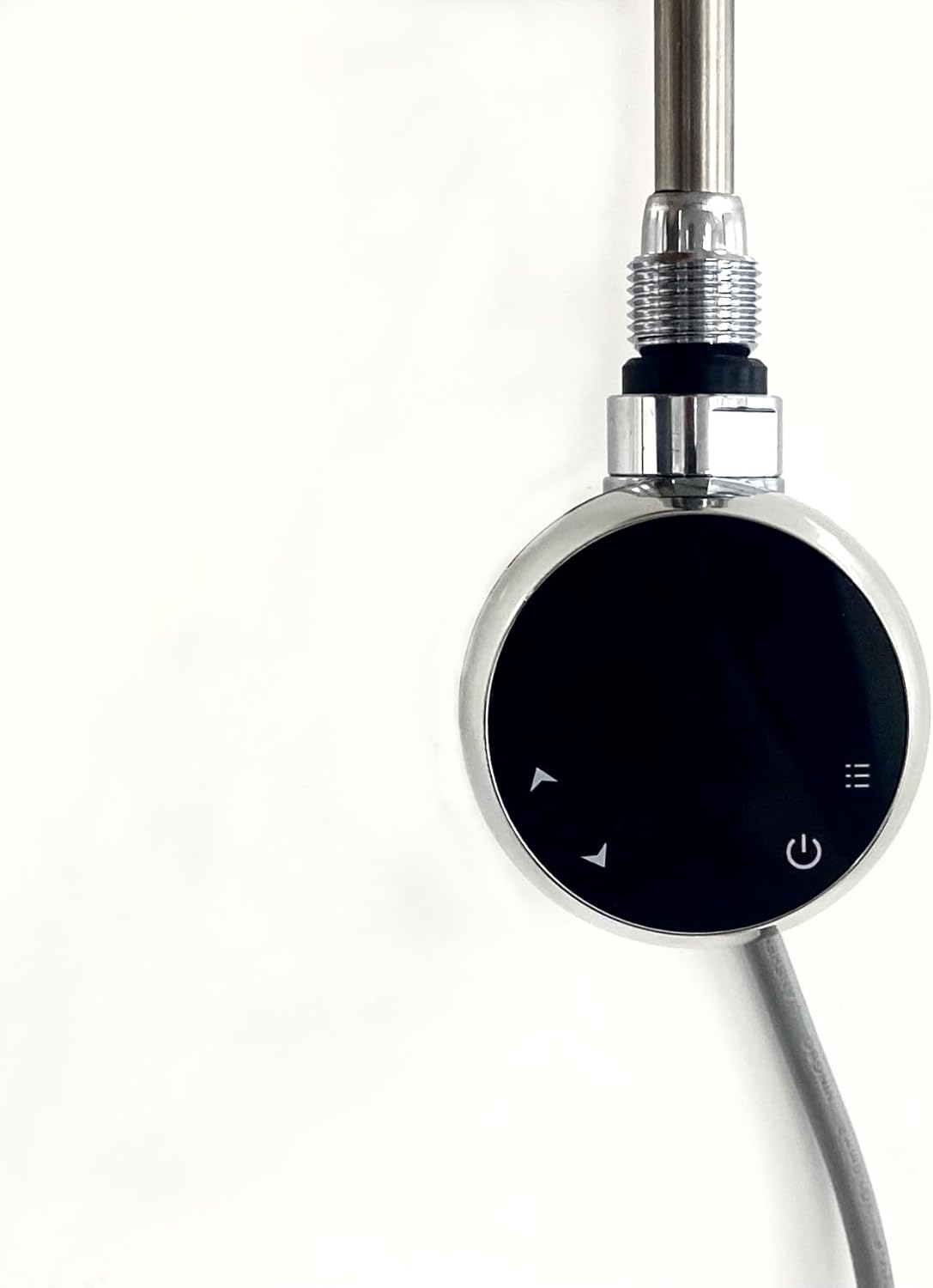 Greened House 600w Wifi Electric Smart Heating Element for Towel Rails and Radiators with LED touchscreen Thermostat/Timer Energy Efficient (Chrome) 4 51M2lT+LcJL. AC SL1500