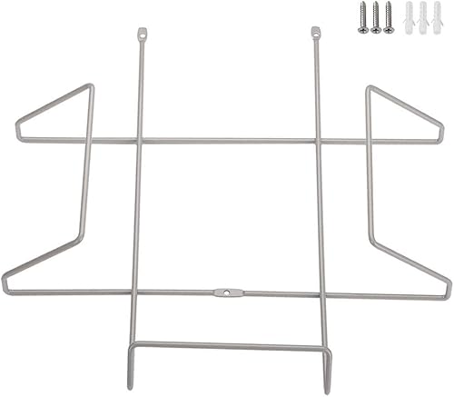 Attisstore - Soporte para sombrero duro para colgar en la pared, color gris