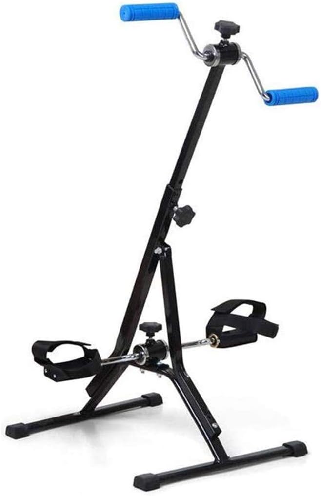 Pedal Exerciser, Elderly Stepper Indoor Exercise Bike for Upper And Lower Limbs Rehabilitation Training, Adjusting Resistance