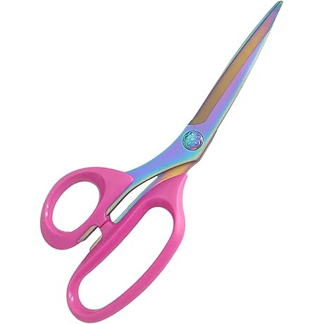 Left-Handed Sharp Scissors for Adults: Unparalleled Precision with Titanium Coating