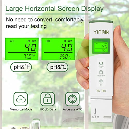 Yinmik YK-P01G Yk-P01 Ph Tester Digital Ph Meter thumb #2