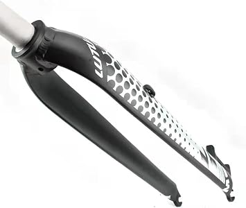 Mountain Bike Fork Rigid Fork 26 27.5 29 Inch Front MTB for Mountain Bike 9Mm QR Disc Brake Bicycle B,26in