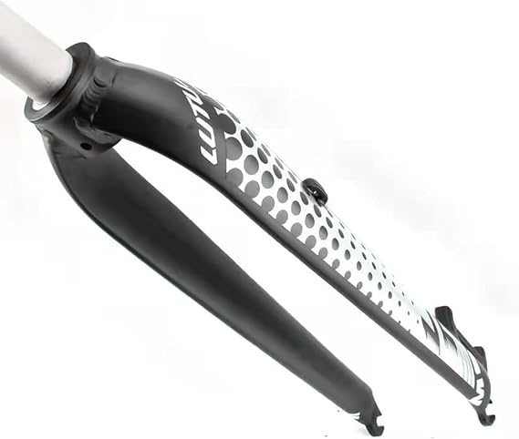 Mountain Bike Fork Rigid Fork 26 27.5 29 Inch Front MTB for Mountain Bike 9Mm QR Disc Brake Bicycle B,26in