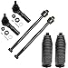Detroit Axle - RWD Front End 12pc Suspension Kit for 2002-2005 Dodge Ram 1500, 2 Upper Control Arms w/Ball Joints 2 Lower Ball Joints 4 Tie Rods 2 Sway Bars 2 Boots 2002 2003 2004 2005 Replacement