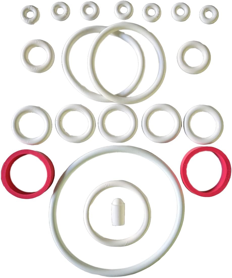 Game Room Guys Williams Toledo Pinball White Rubber Ring Kit