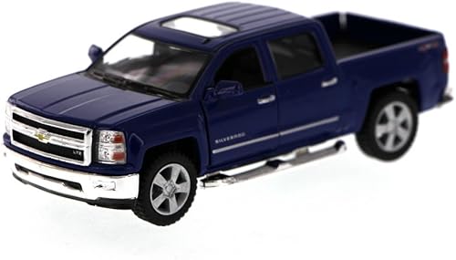 Miniatura 10 de KiNSMART Silverado 2014 - Interceptor de camión K9 de policía a escala 142 con acción de retroceso