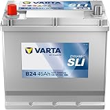VARTA Automotive DYNAMIC SLI (B24) 12V 45Ah 300A - Batteria auto al piombo-acido per veicoli standard senza start-stop - Batteria di avviamento per fabbisogno energetico base - senza manutenzione
