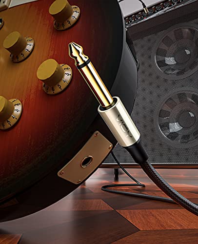 Vioy AC09-20FT Guitar Cable 20 Ft, 6.35 Mm (1/4) Ts (1/4) Mono Jack Unbalanced Guitar Patch Cords thumb #5