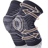 CFR Rodillera Deportiva,Rodillera de Compresión Estabilizadora con Varillas Laterales,Rodillera para Correr,Baloncesto,Rodilleras Deportivas，Levantamiento de Pesas, Gimnasio, Entrenamiento,Deportes