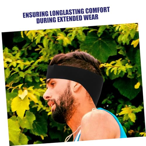 BESTonZON 2pcs Multifunctional Swimming Headband Ear Protection Hair Cover for Boys and Girls Adults for Swimming Diving Yoga3