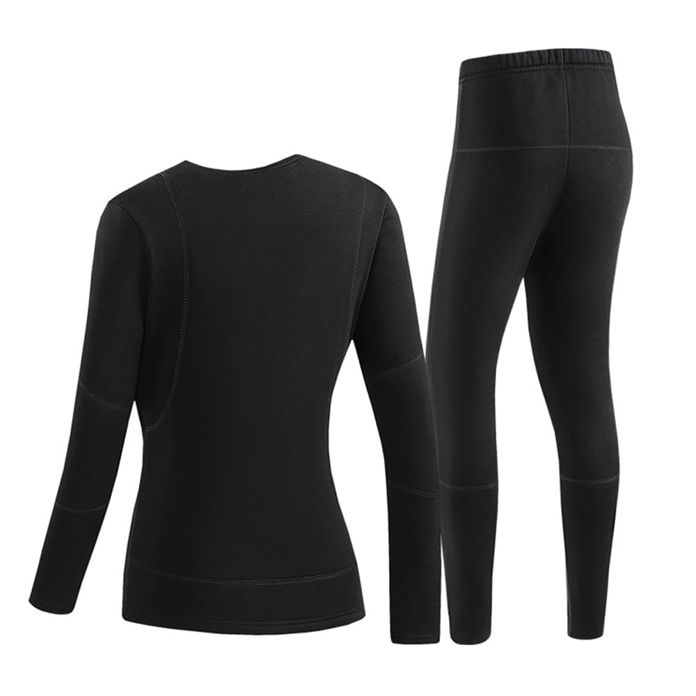 Juego de Ropa Interior Térmica Calefactada USB Calentamiento Rápido 3 Ajustes de Temperatura Calzoncillos Largos