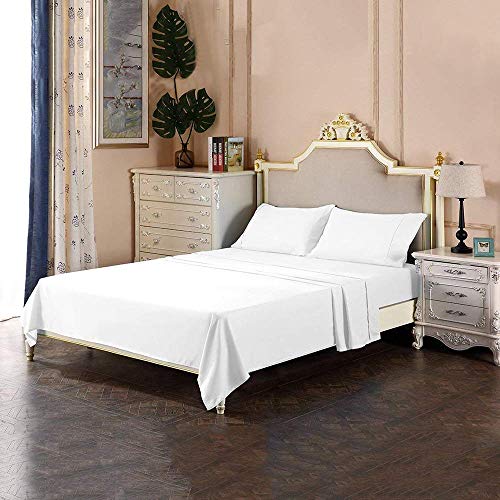 Cottington Lane TR-RV-6-10-SS-EL-147 Sheets 100% Egyptian Cotton - Three Quarter 48 X 75 Premium Quality 4Pc Sheets thumb #1