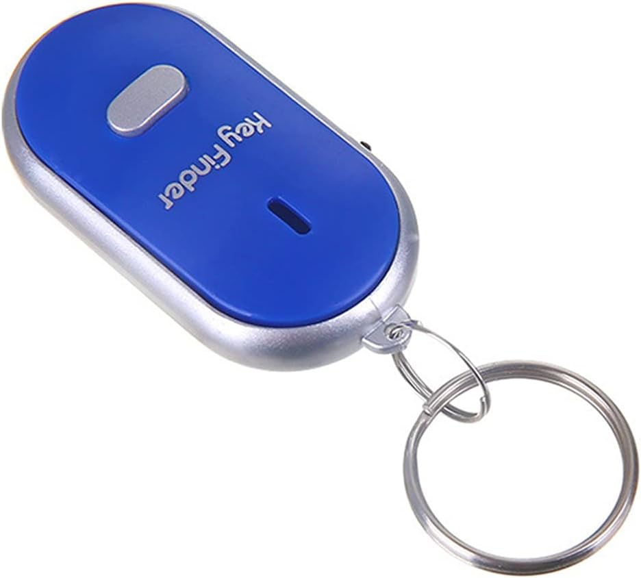 Portable LED Key Finder with Whistle Sound Control Jordan Ubuy