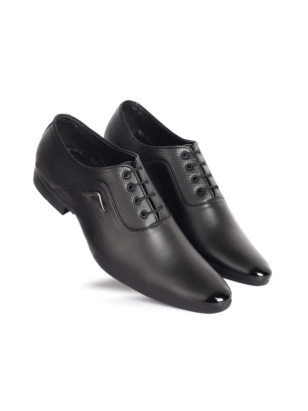 See full amazon price history chart for AADI Mens Black Synthetic Leather Derby Formal Shoes MRJ2143_10 AADI Mens Black Synthetic Leather Derby Formal Shoes MRJ2143_10 (B0CJH72F4B) Amazon Price History, Amazon Price Tracker