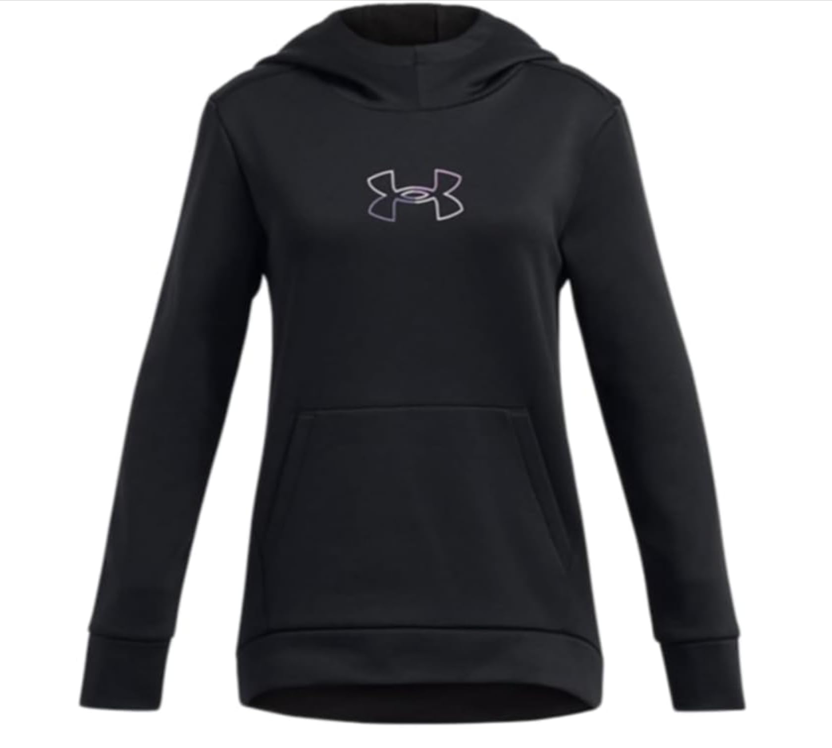 Under Armour 1386536-1-YSM ArmourFleece Novelty BL HDY Black YSM