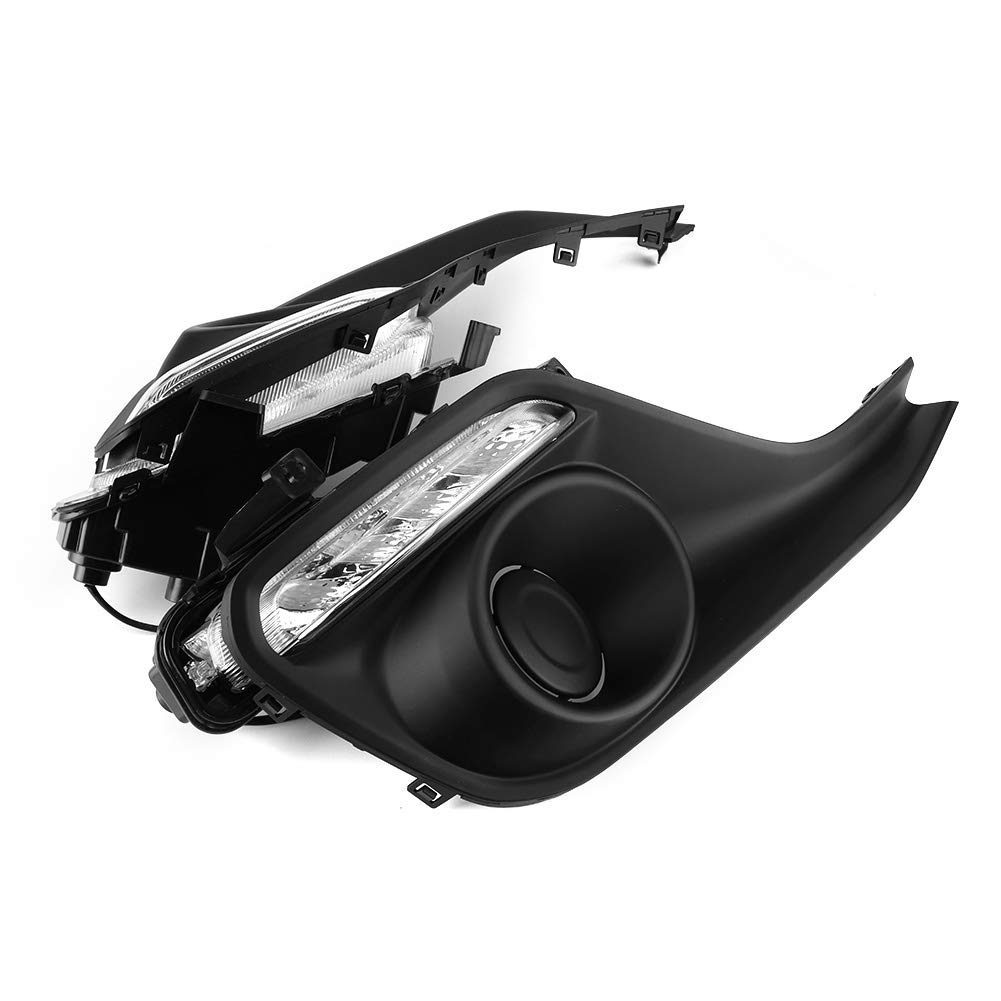 Tbest Feux de jour de voiture, feux de jour LED feux de jour 6000-6700K adapt¨¦s replacement pour Swift 2018-2019