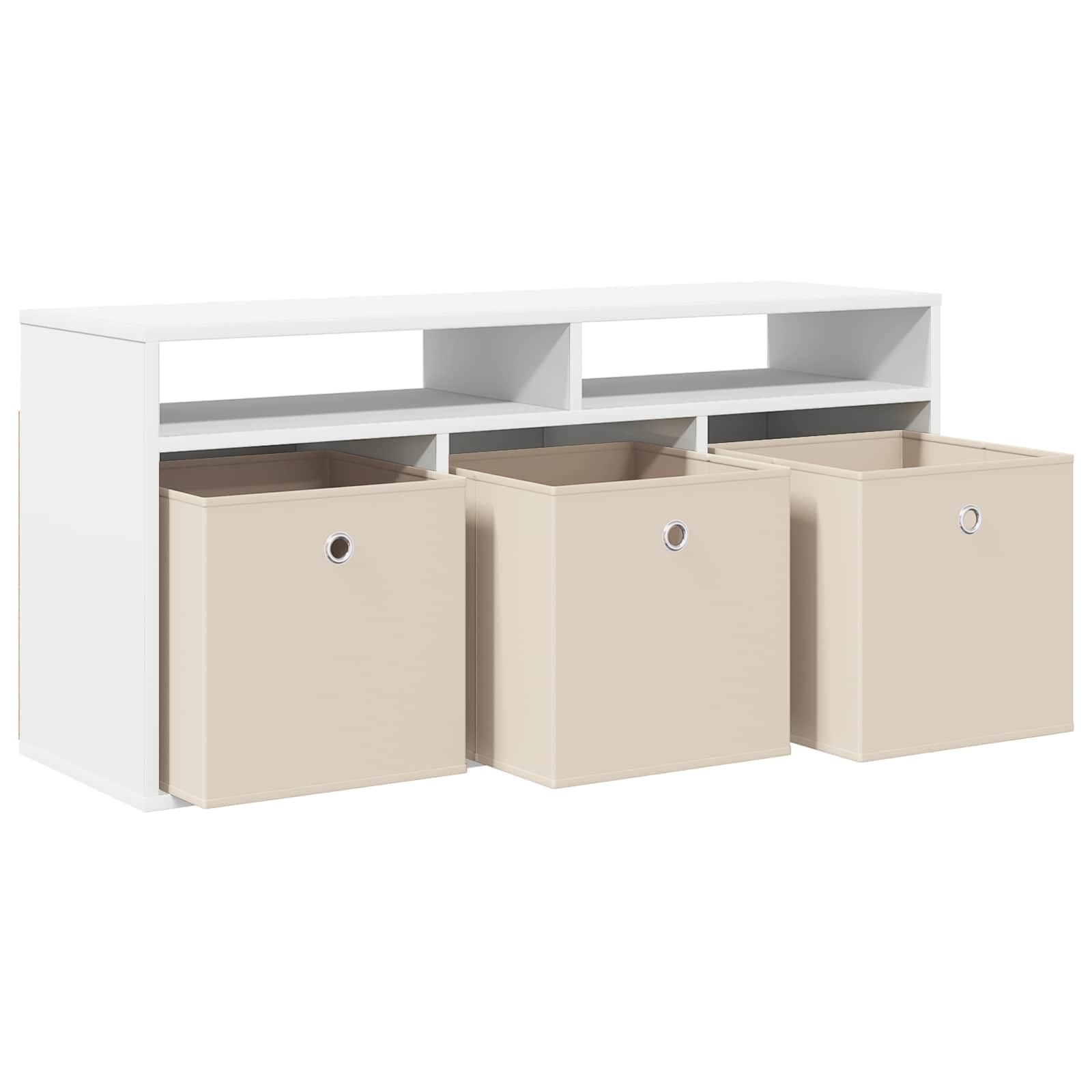 vidaXL Mueble bajo con cajón 102 x 32 x 48,5 cm