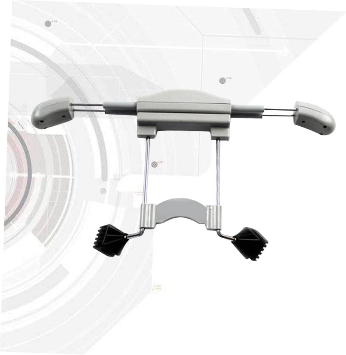 Luxshiny Car Seat Coat Hanger Car Clothes Rack Mini Hanger for Coat Suits Shirts Grey