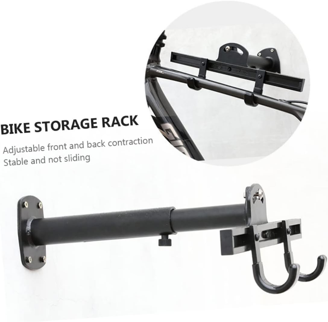 1set Bike Wall Hanger Garage Storage Rack for Wall Mounting Fits Easy Installation Screws for Home Garage Shed