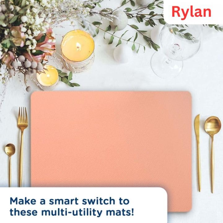 Image of Rylan Multipurpose Anti-Slip Mat, Sheet for Fridge, Kitchens, Cupboard, Drawers, Shelf Liner | Super Strong EVA, Water Resistant