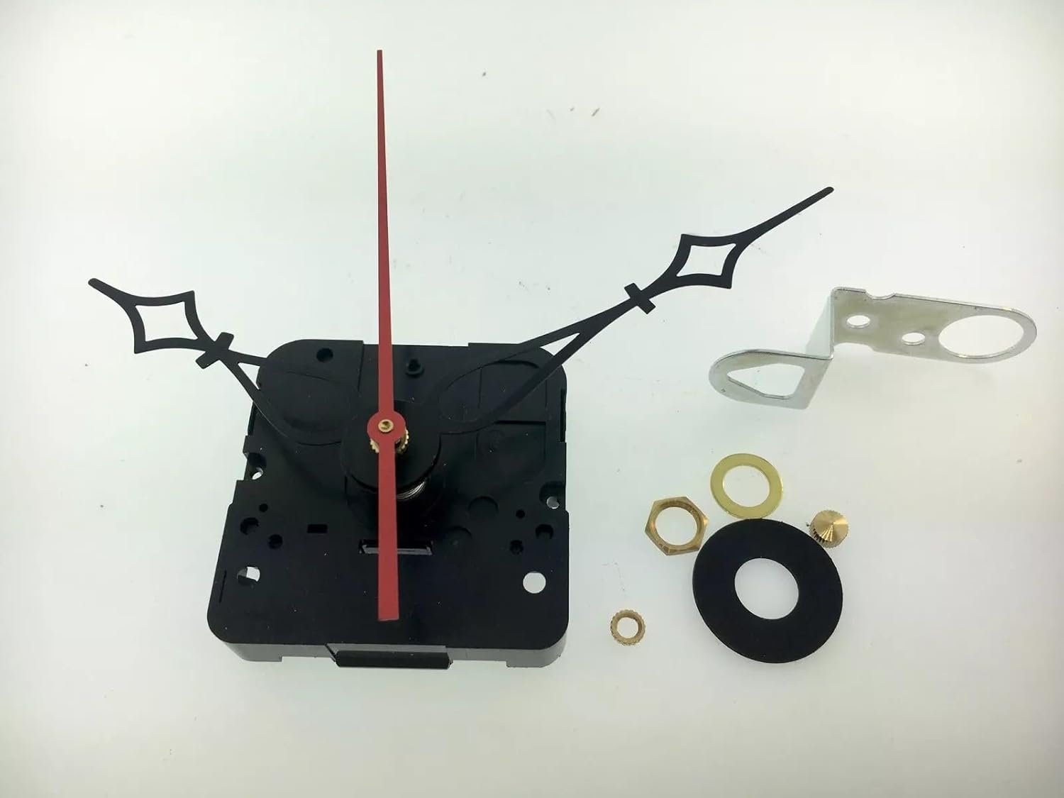 Takane Quartz Battery Clock Movement Hand Set Shaft 5/8” fits 1/4” Dial USA Made